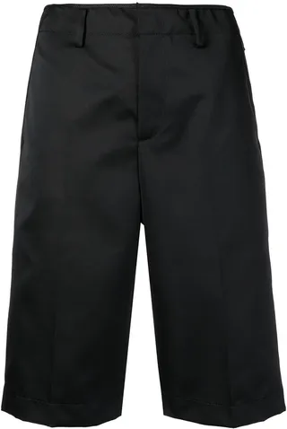 Tailored Knee-Length Shorts