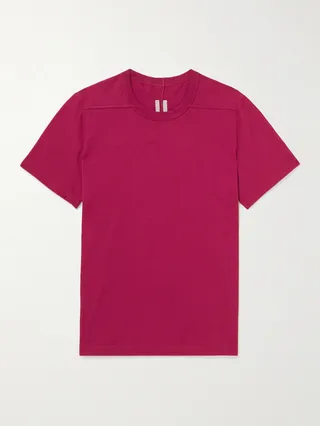Short Level Cotton-Jersey T-Shirt