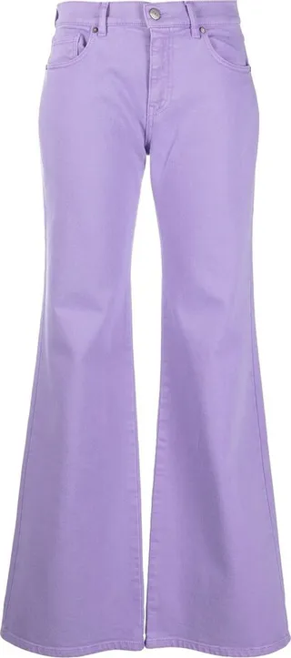 Mid-Rise Wide-Leg Jeans