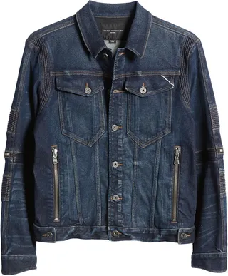 Moto Type II Denim Moto Jacket