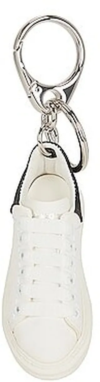 Alexander McQueen Oversize Sneaker Keychain in White