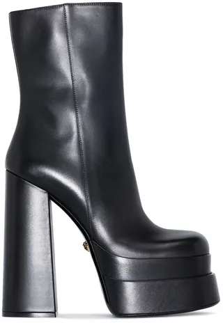 155mm Platform Boots