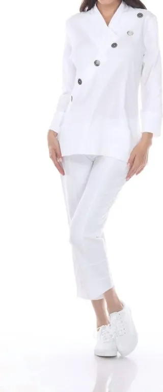 Charm Tunic in White