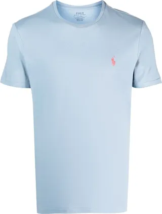 embroidered-logo cotton T-shirt