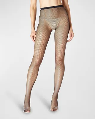 Micro Fishnet Tights