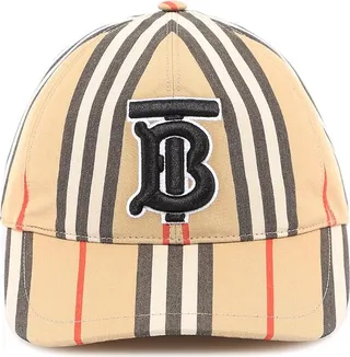 Burberry Monogram Striped Baseball Cap