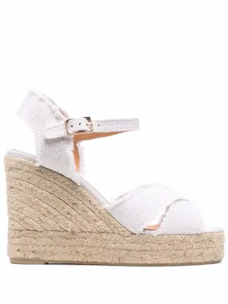 Bromelia wedge espadrilles