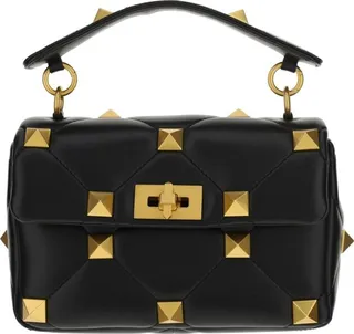 Valentino Garavani Roman Stud Quilted Shoulder Bag