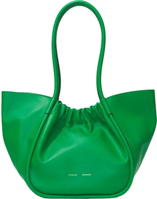 Large Ruched Tote