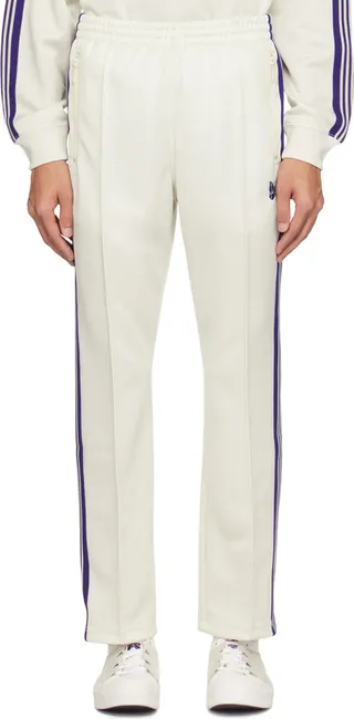 NEEDLES White Narrow Sweatpants