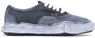 Low Top Distressed Sneakers