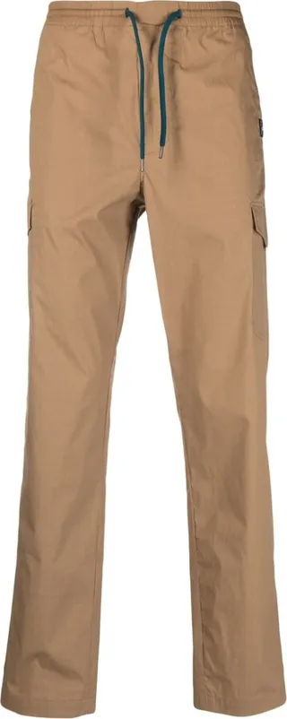 Straight-Leg Drawstring Trousers