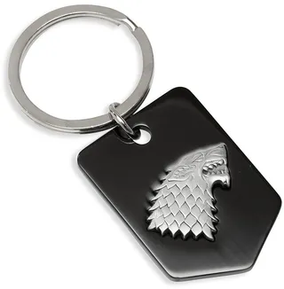 Game Of Thrones Direwolf Keychain