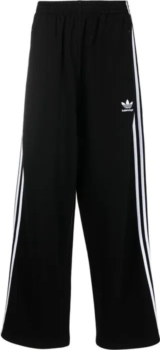 Wide-Leg Track Pants