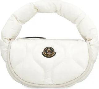 Moncler Logo Patch Zip-Up Tote Bag
