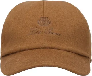 Logo cashmere Storm System baseball cap