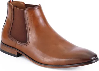 Tommy Hilfiger Men's Syler Slip On Dress Chelsea Boots Men's Shoes