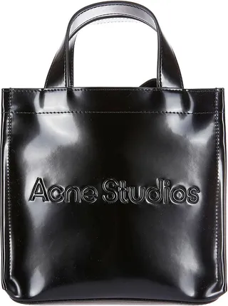 Acne Studios Logo Embossed Mini Tote Bag