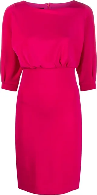 Three-Quarter Length Sleeves Dress