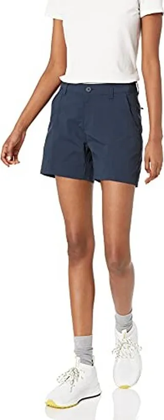 Amazon Essentials Women's Stretch Woven 5 Inch Outdoor Hiking Shorts with Pockets