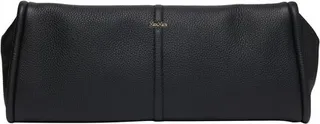 Amalia leather clutch bag