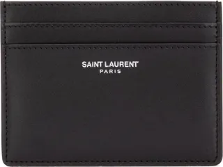 Saint Laurent Logo Printed Cardholder