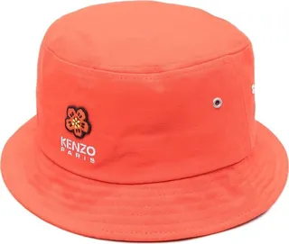 Cotton Logo-Embroidered Bucket Hat