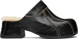 Miista Black Addie Clogs