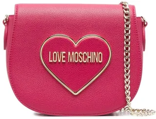 Logo-Lettering Heart Crossbody-Bag