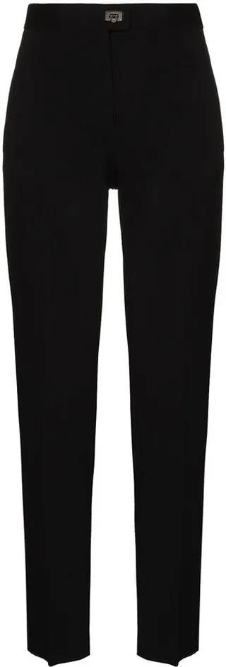 High-Waist Tailored Trousers