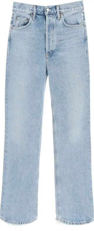 Organic Denim High-waisted Jeans