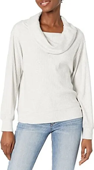 Velvet by Graham & Spencer womens Ruth Lux Rib Turtle Neck Top Pullover Sweater