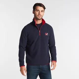 Big & Tall Quarter Zip Nautex Fleece Pullover