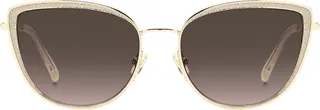 Staci 56mm Gradient Cat Eye Sunglasses