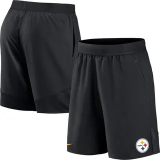 Men's Nike Black Pittsburgh Steelers Stretch Woven Shorts