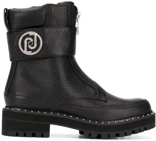 Zip-Up Combat Boots
