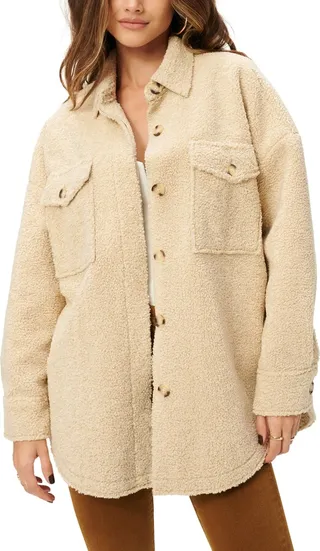 Contour Faux Shearling Jacket