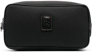 Logo-Patch Wash Bag
