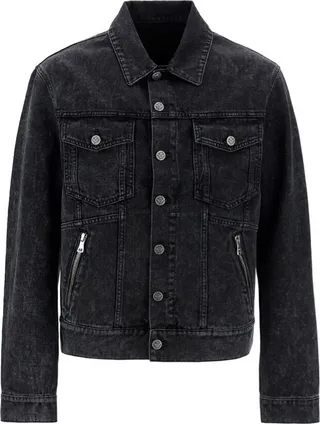 Balmain Washed Denim Jacket