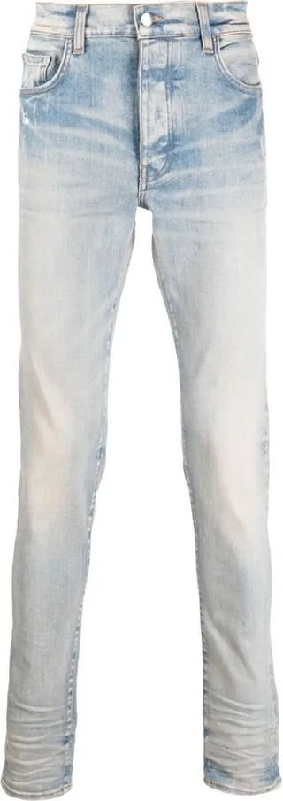 Mdi-Rise Skinny-Fit Jeans