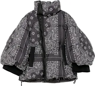 Bandana-Print Puffer