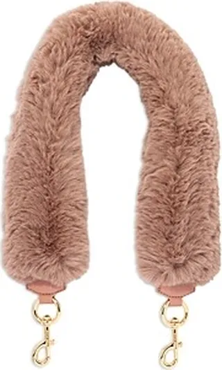 Marc Jacobs The Year of Rabbit Faux Fur Shoulder Strap