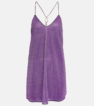 Lumiere V-neck minidress