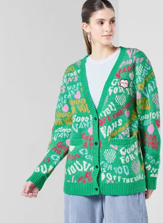 Ireneisgood Sherpa Cardigan