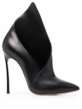 Asymmetric High-Heeled Pumps