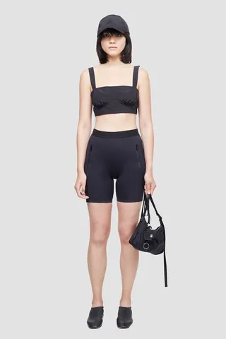 The Everyday Bike Short in black