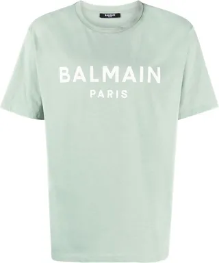 logo-print cotton T-shirt