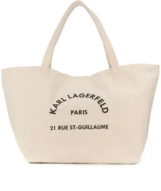 Logo-Print Tote Bag