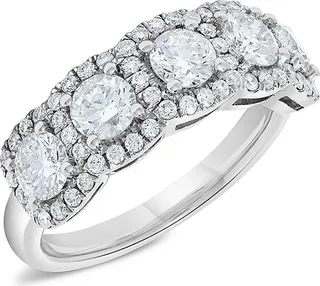 14K White Gold & 2.00 TCW Diamond Ring