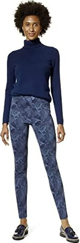 HUE Women's High Rise Denim Legging